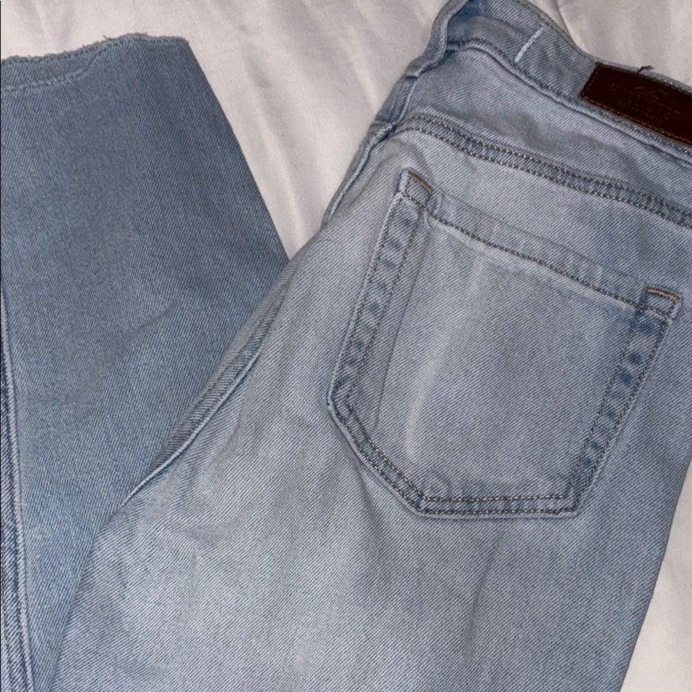 Hollister Blue Straight Jeans Classic Denim